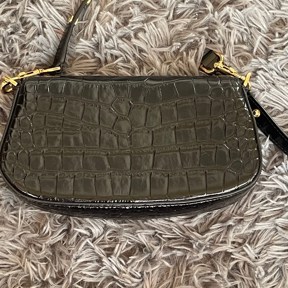 Tory Burch Black and Gold Crossbody Bag - Picture 2 of 2